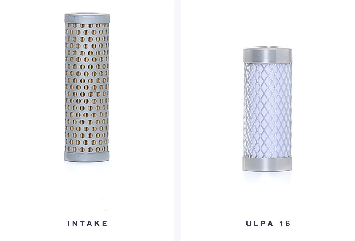 Intake filter and ULPA 16 filter
